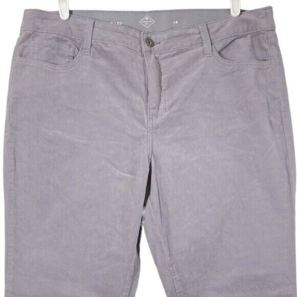St. John's Bay Women's Straight Leg Pants - Gray - Picture 3 of 11